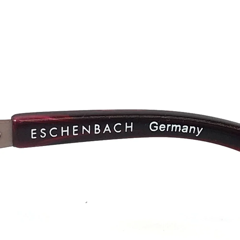 Brendel Eyeglasses Frames 902097 25 Pink Red Rectangle Wire Rim 52-17-135